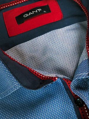 Gant Cotton Shirt Closeup Fold on Preloved Make I Shop