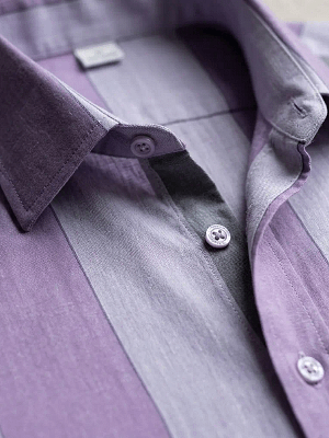 Marwal 100% Cotton Shirt clodeup fold on Preloved Make I Shop website.