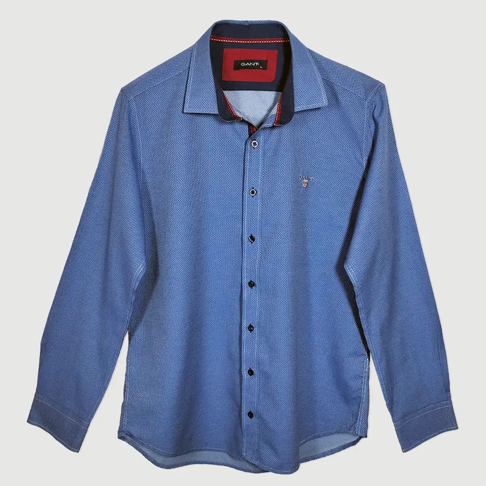 Alluring Gant Cotton Shirt 6 Gant Cotton Shirt Long Sleeve Front View on Preloved Make I Shop