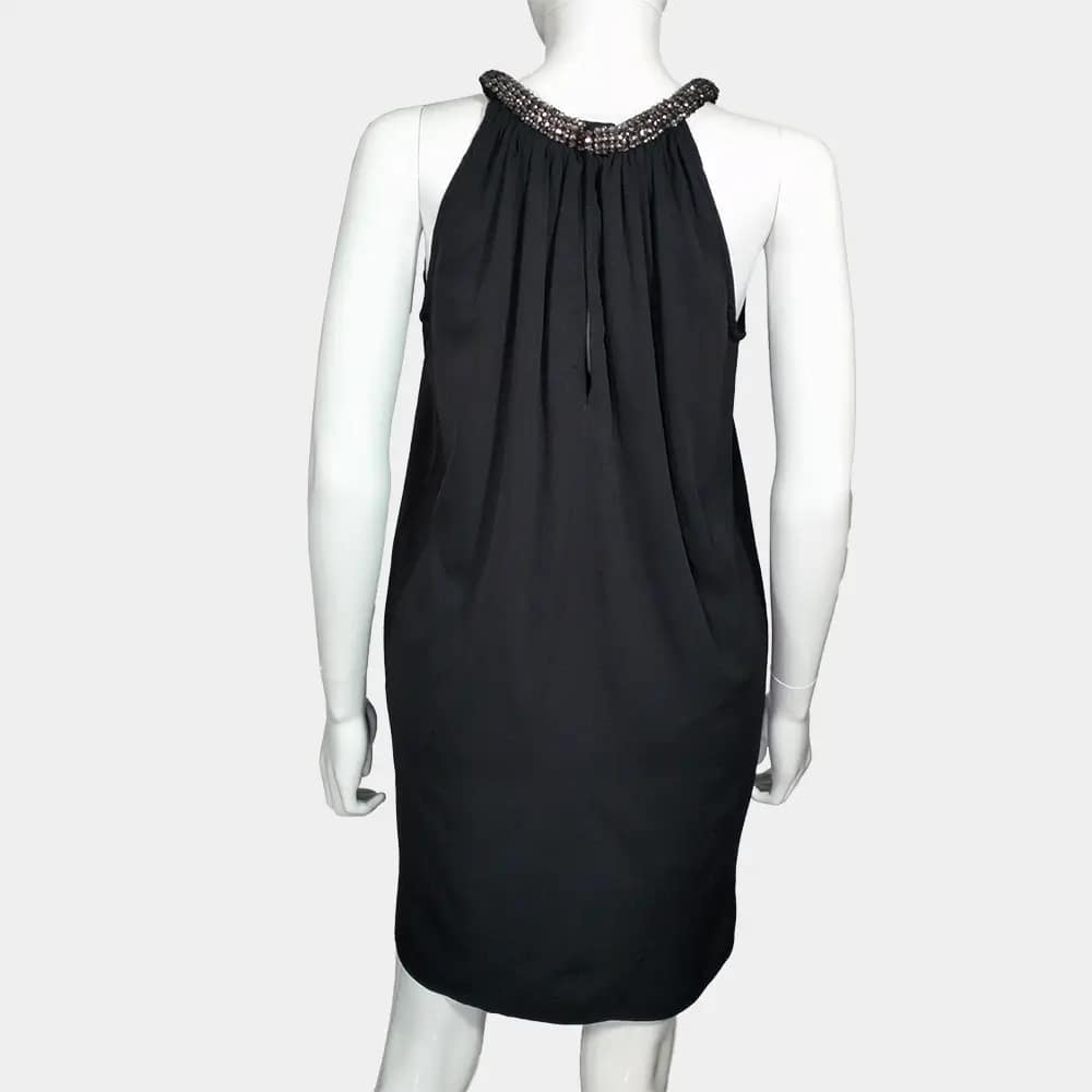 Chic Ichi Beaded Neckline Dress 3 Ichi Beaded Neckline Dress
