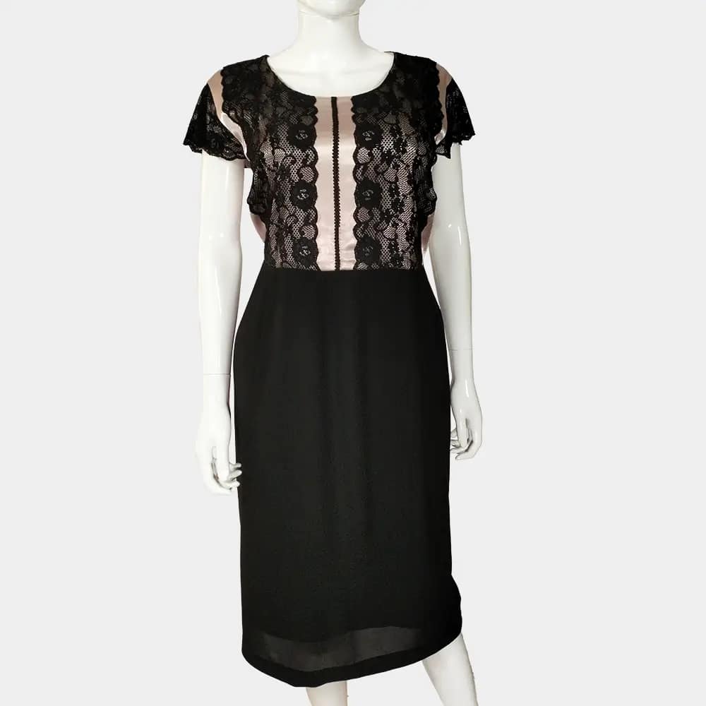 Elegant Godske Lacy Cap Sleeve Dress 2 Godske Lacy Cap Sleeve Dress