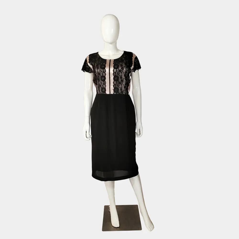 Elegant Godske Lacy Cap Sleeve Dress 1 Godske Lacy Cap Sleeve Dress