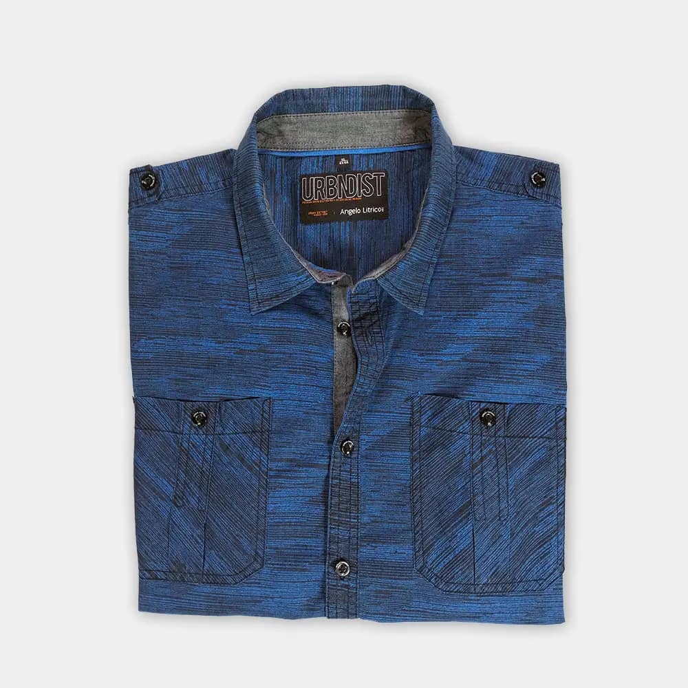 Dark Blue Urbndist Angelo Litrico Shirt