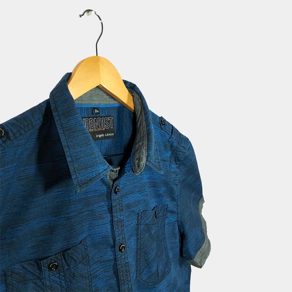Dark Blue Urbndist Angelo Litrico Shirt
