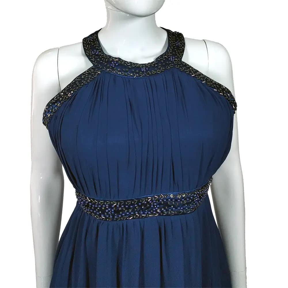 Blue Floyd by Smith Beaded Dress