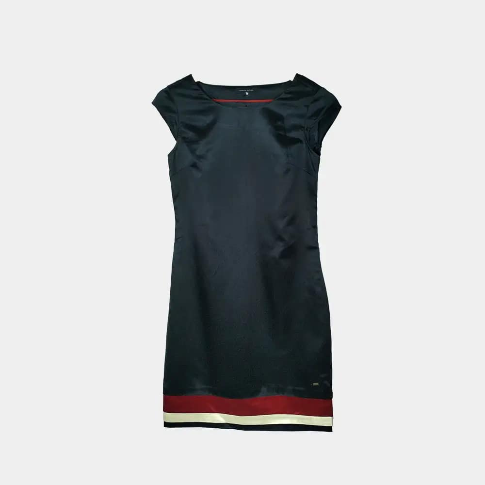 Tommy Hilfiger Blue Dress Front View