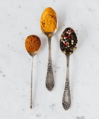 stainless spoons with spices Preloved Make I Shop
