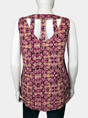 New Look Sleeveless Top back view