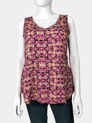 New Look Sleeveless Top front view
