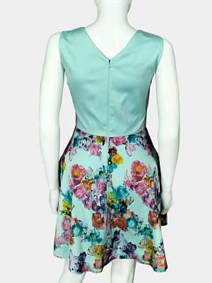 Accessibility 2 Turquoise An-Mar Skater Dress