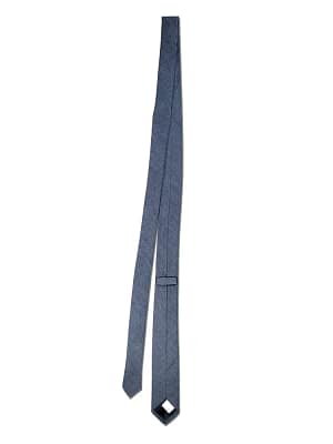 Smoke blue Matalan skinny tie