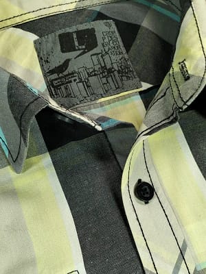 Cropp Pocket cotton shirt closeup fold on Preloved Make I Shop