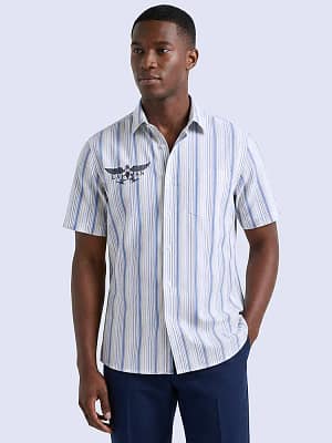 H-S Boston Public Cotton Shirt front view