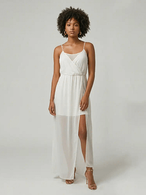 Sexy (Zara) Trafaluc Dress Front View on Preloved Make I Shop
