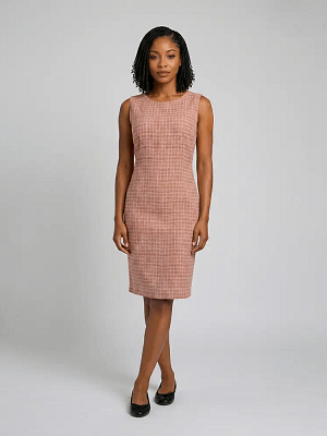 Maggy London Dress Front View on Preloved Make I Shop website.